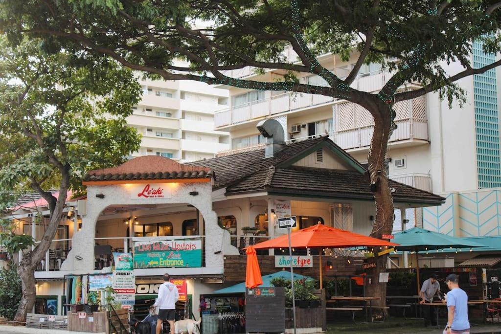 Seashore Waikiki Studio 1 Block From A Beach No Resort Fees Honolulu Zewnętrze zdjęcie