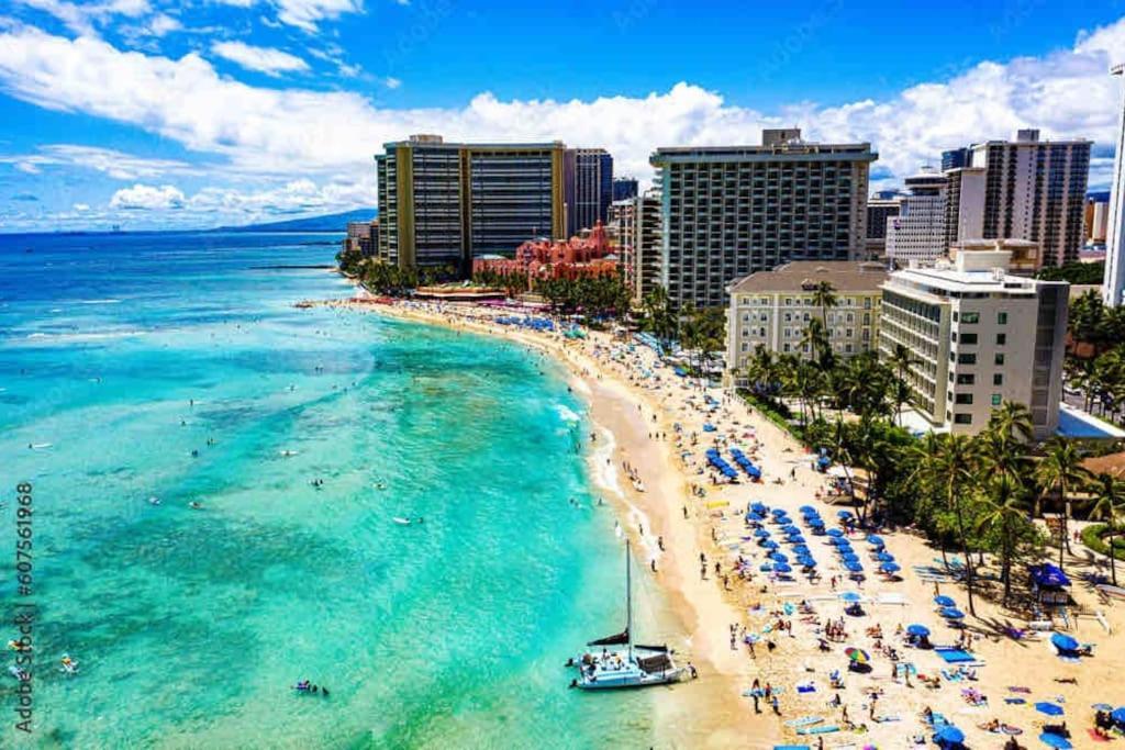 Seashore Waikiki Studio 1 Block From A Beach No Resort Fees Honolulu Zewnętrze zdjęcie